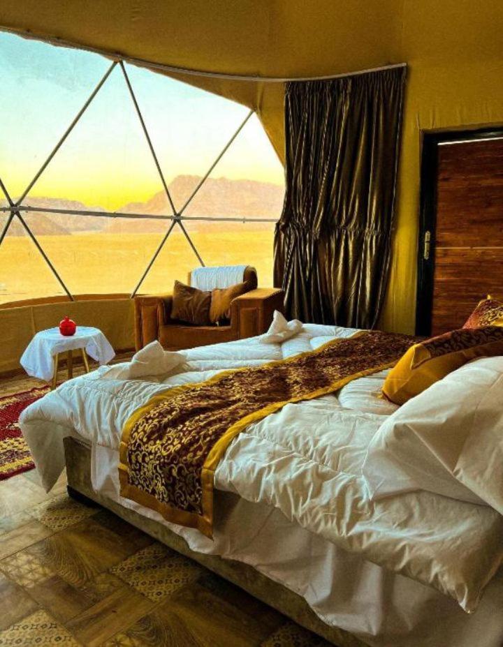 Night Magic Camp Hotel Wadi Rum Buitenkant foto
